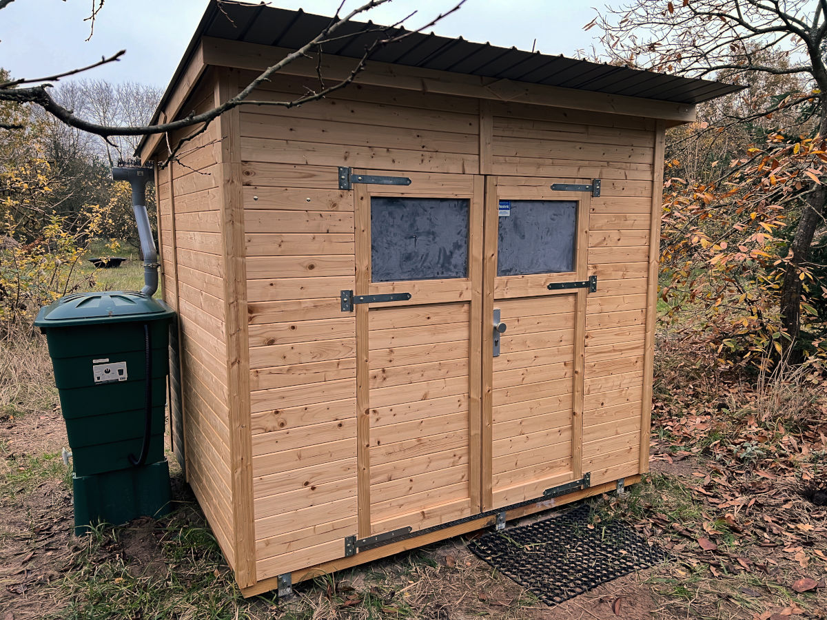 GreenSpace - Der Schuppen ist fertig